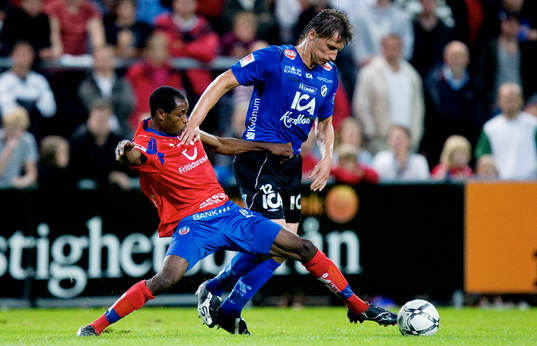 René Makondele och Tomas Zvirgzdauskas