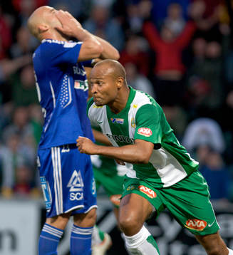 Christian Traoré, Hammarby avgör på övertid, 1-2 (jubel)