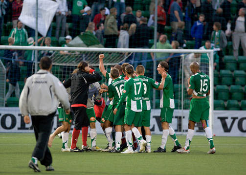 Christian Traoré, Hammarby avgör på övertid, 1-2 (jubel)