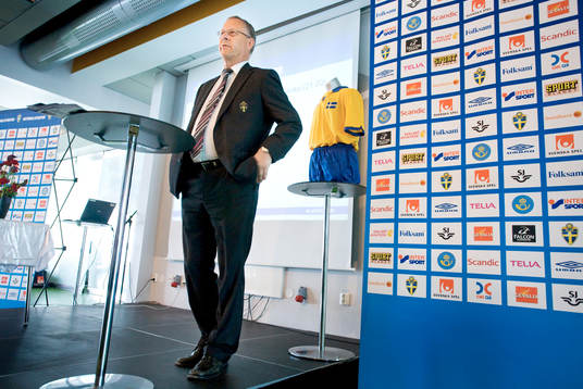 Fotboll, Presskonferens med Svenska fotbollförbundet på
