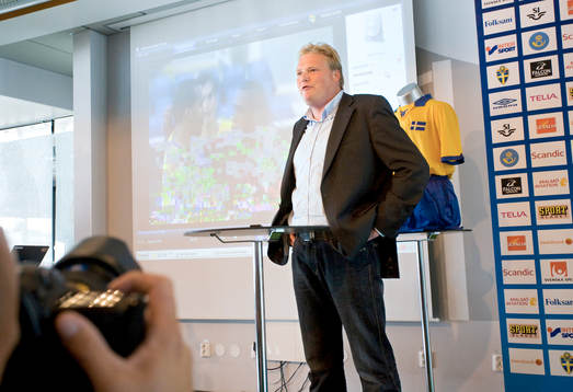 Fotboll, Presskonferens med Svenska fotbollförbundet på