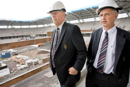 Fotboll, Presskonferens med Svenska fotbollförbundet,