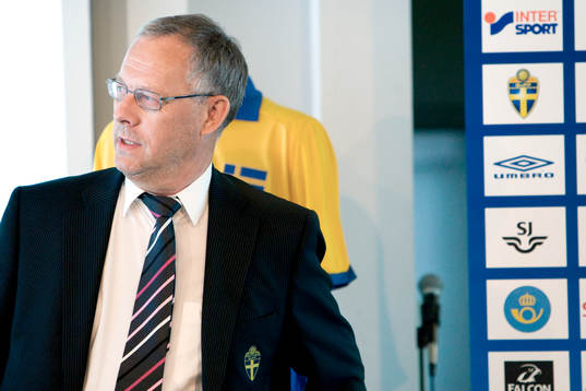 Fotboll, Presskonferens med Svenska fotbollförbundet på