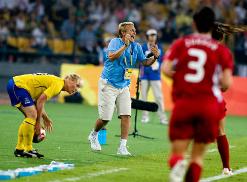 Thomas Dennerby, förbundskapten Sverige