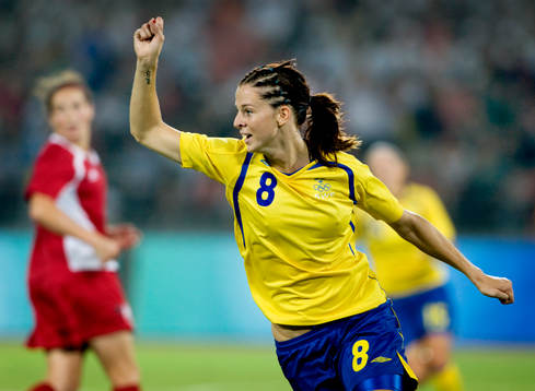Lotta Schelin, Sverige jubel