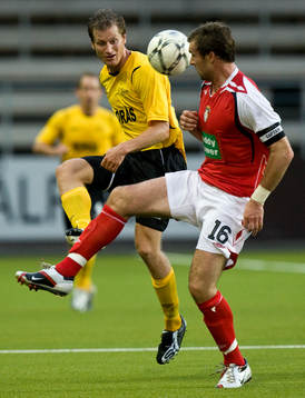 Daniel Mobaeck, Elfsborg och Jamie Harris, St. Patrick