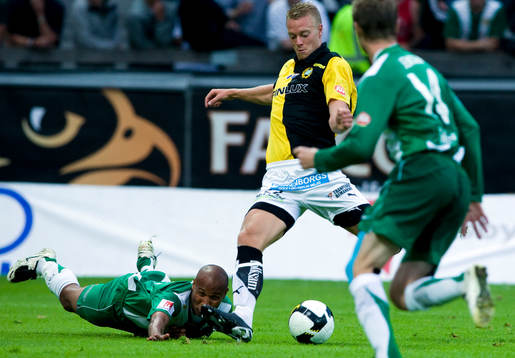 Christian Traoré, Hammarby och Jóhann Gudmundsson, GAIS