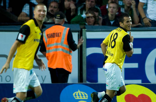 Jonas Lundén, och Levon Pachajyan, GAIS