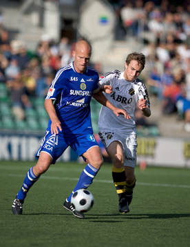 Joel Cedergren, Sundsvall och Nils-Eric Johansson, AIK