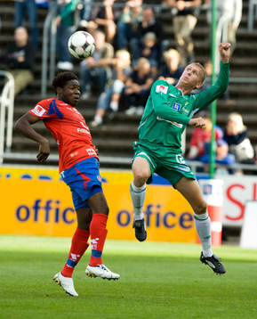 Isaac Chansa och Robert Johansson