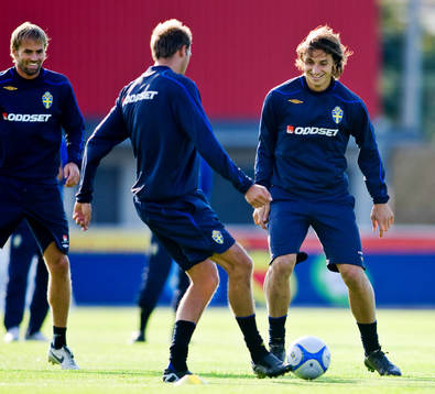 Zlatan Ibrahimovic, Olof Mellberg