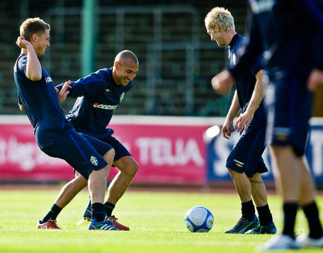 Henrik Larsson, Markus Rosenberg