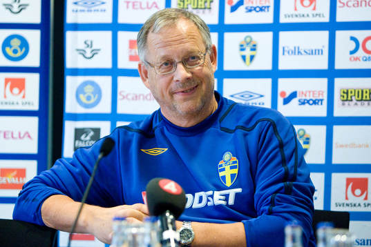 Förbundskapten Lars Lagerbäck