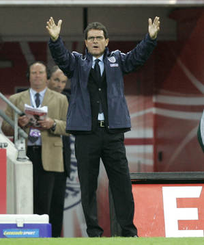 Fabio Capello, förbundskapten, tränare