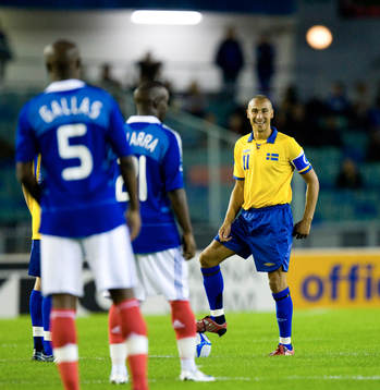 Henrik Larsson, lagkapten