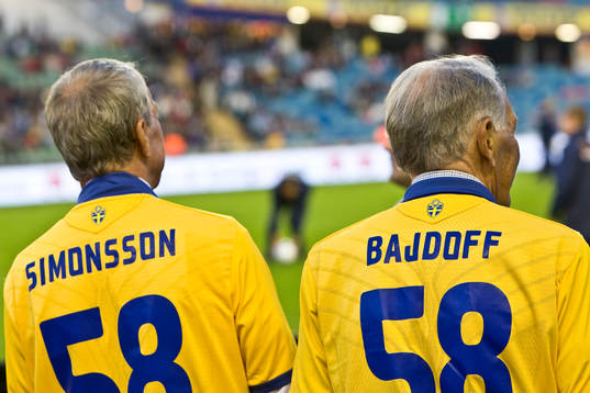 Agne Simonsson och Åke "Bajdoff" Johansson