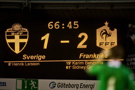 Resultat, resultattavla