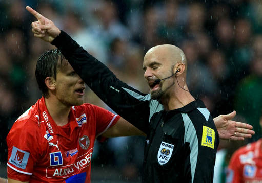 Marcus Lindberg, Kalmar och Stefan Johannesson, domare