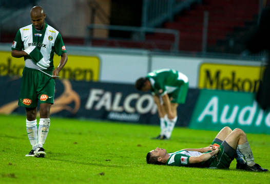 Christian Traoré, och David Johansson, Hammarby