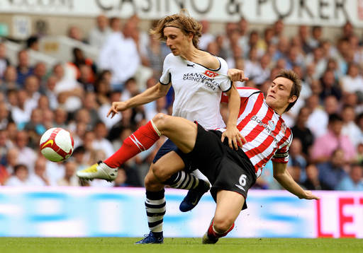 Luka Modric och Dean Whitehead
