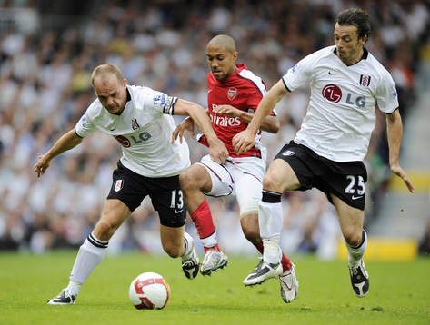 Danny Murphy, Simon Davies och Gael Clichy