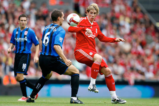 Fernando Torres och Emanuel Pogatetz