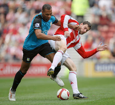 Rory Delap och John Carew