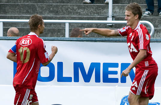 Pontus Wernbloom, Göteborg, jubel