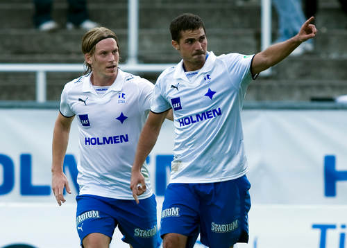 Eirik Dybendal, och Felix Magro, Norrköping