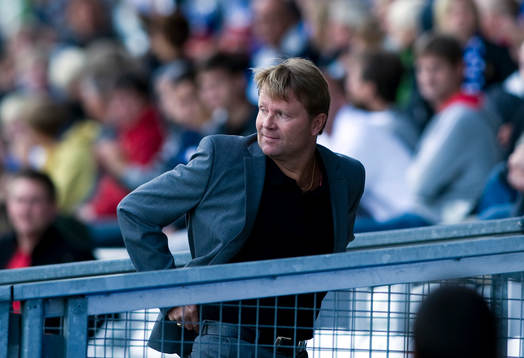 Mats Jingblad, tränare, Norrköping fick gå upp på