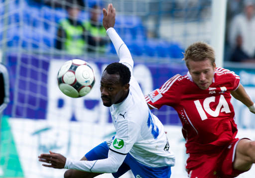 Kevin Amuneke, Norrköping och Adam Johansson, Göteborg