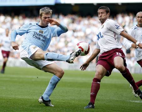 Fotboll, Premier League, engelsk, Manchester City - West