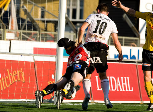 Johan Wiland, målvakt, Elfsborg och Robin Staf, Örebro