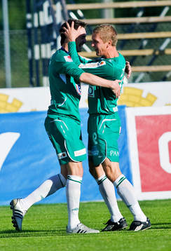 Niklas Löfgren och Daryl Smylie, Jubel