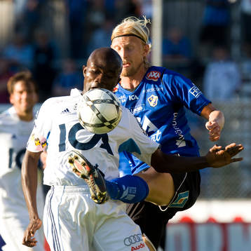 Per Johansson och Jones Kusi Asare