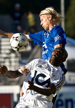 Per Johansson och Jones Kusi Asare