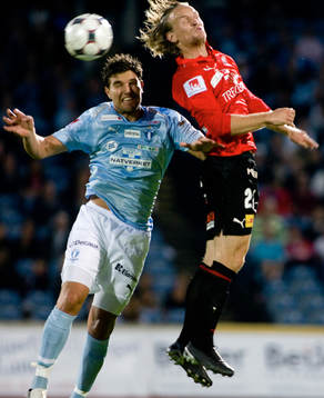 Labinot Harbuzi och Jonas Bjurström