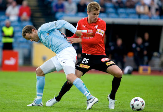 Jonatan Johansson, Malmö och Rasmus Bengtsson, Trelleborg