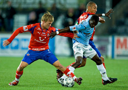 Andreas Landgren, Henrik Larsson, Helsingborg, och Yussif