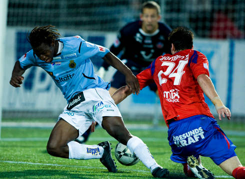 Amadou Jawo, Gefle dras ner