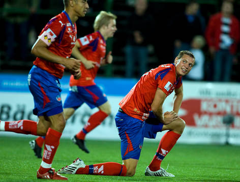Henrik Larsson, och Roman Kienast, Helsingborg
