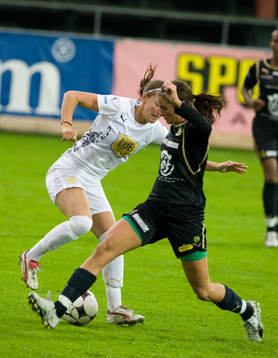 Therese Sjögran och Madeleine Tegström