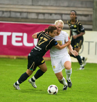 Andrea Comaneci och Nilla Fischer