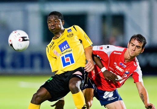 Patrick Osiako, Mjällby. Björn Anklev, Örgryte