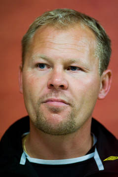 Thomas Andersson-Borstam, tränare Mjällby