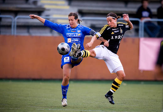 Alexandra Nilsson, Sunnanå och Frida Höglund, AIK