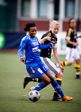 Perpetua Nkwocha, Sunnanå och Anna Mäkinen, AIK