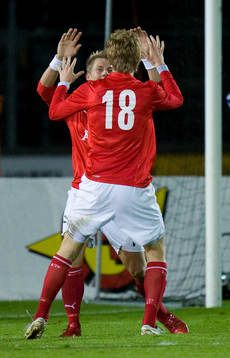 3-0, Patrik Ingelsten, assistkungen Rasmus Elm grattar.