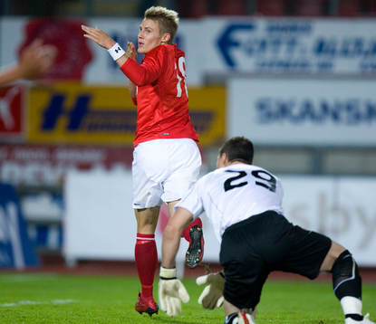 4-0, 3-målsskytten Patrik Ingelsten, jubel