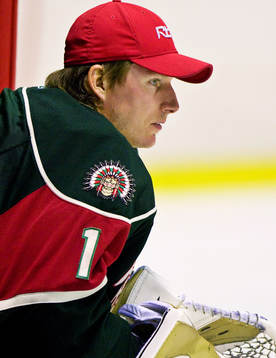 Johan Holmqvist, målvakt Frölunda